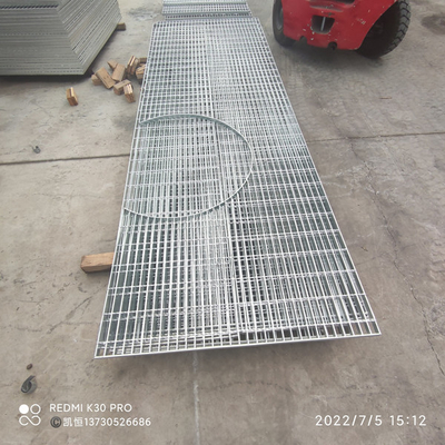 صريف الصلب المجلفن بالغمس الساخن المخصص للممر 12 &quot;X 24&quot; X 1.5 &quot;