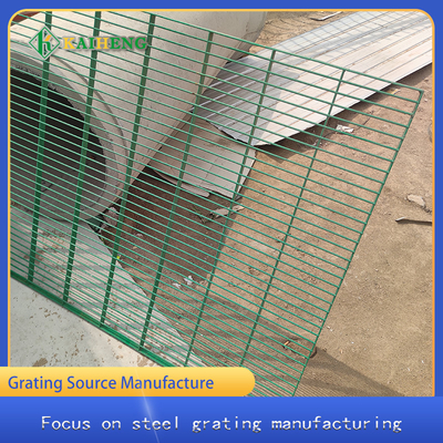 Green Wire Grate Fence Grid Catwalk Metal Grating for 1mx2m Dip Plastic