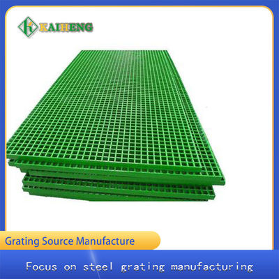 FRP Pultruded Grating Plastic Walkway Grille For 4S Shop غسيل السيارات